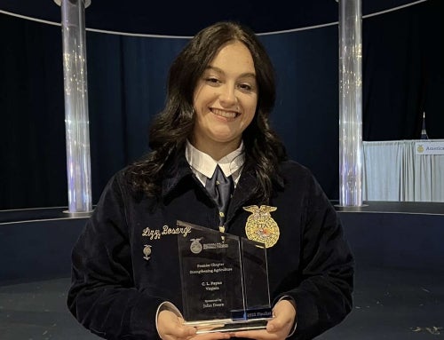 From the Blue Jacket to Being Stationed by the Owl: The FFA Story Behind a Future Ag Teacher