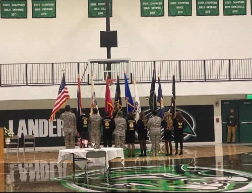 Lander FFA: Serving Those Who Serve America