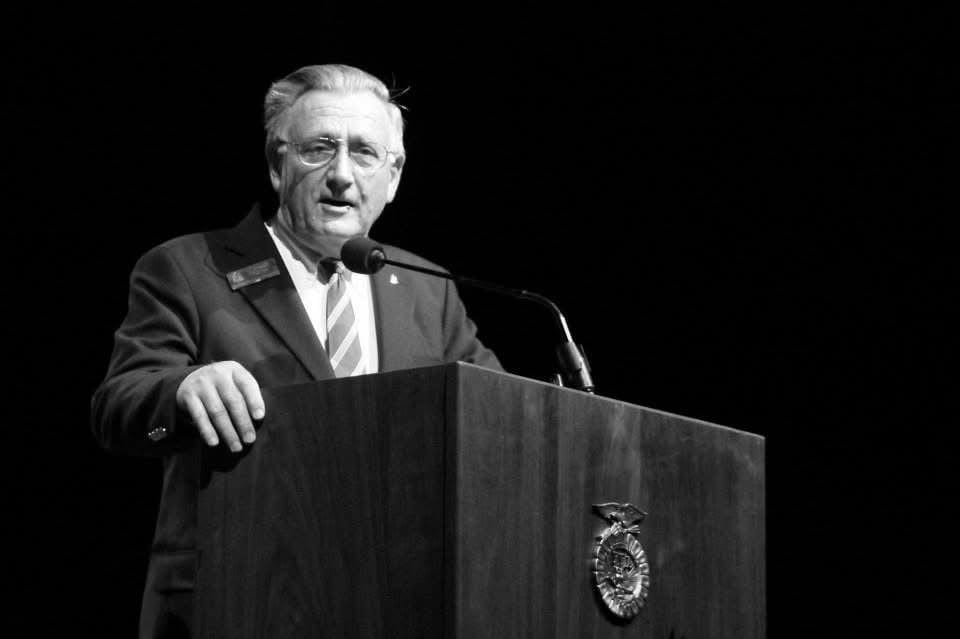 Dr. Larry Case changed the face of the organization and rebranded FFA.