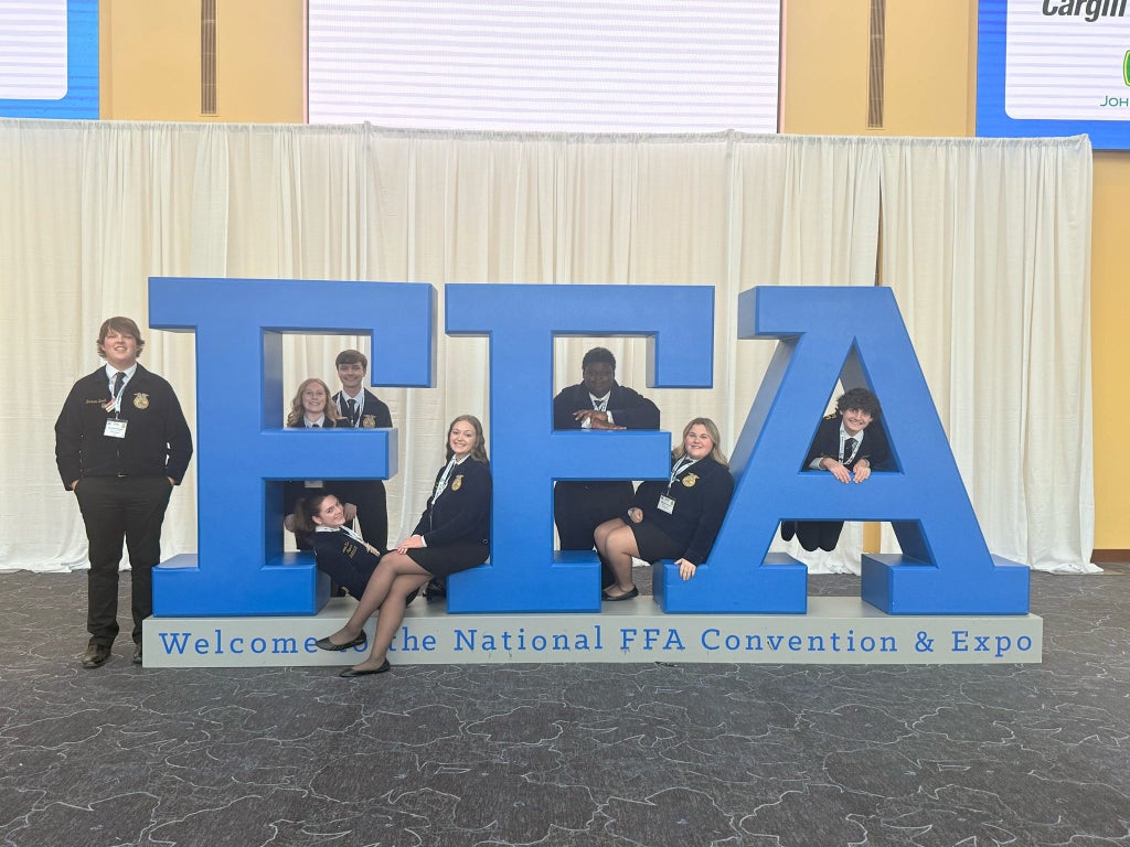 Members of the Dyer County FFA chapter gather at the National Convention & Expo, building skills, confidence, and connections that shape tomorrow’s leaders.