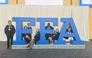 Members of the Dyer County FFA chapter gather at the National Convention & Expo, building skills, confidence, and connections that shape tomorrow’s leaders.