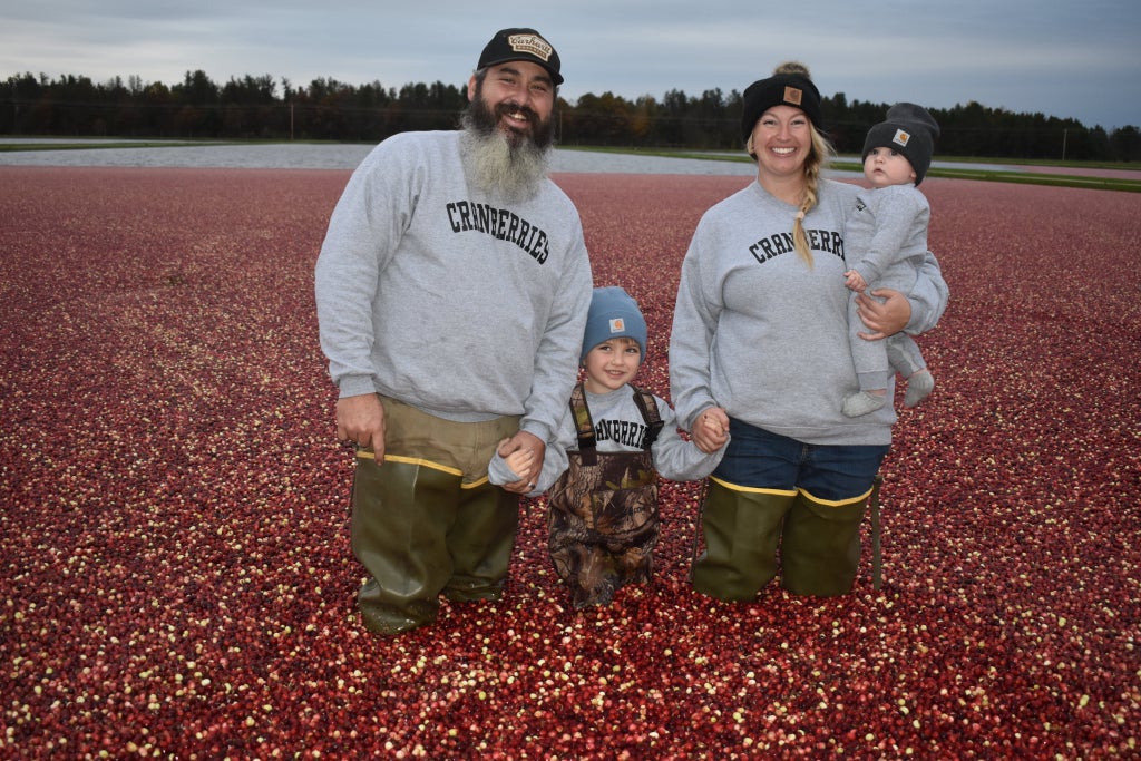 Amber Bristow and her family.