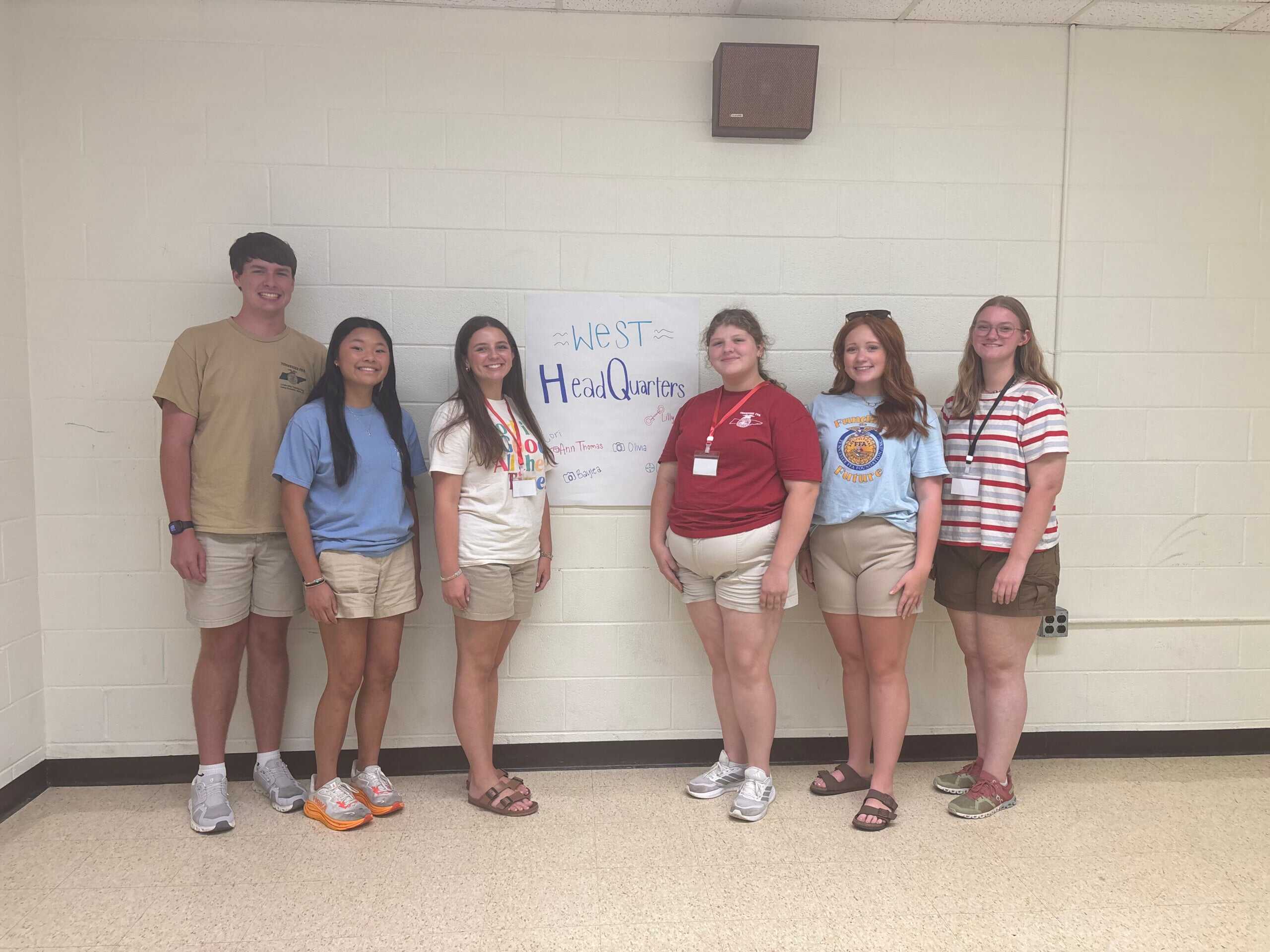 Regional officers plan Greenhand Conference at ROPE.