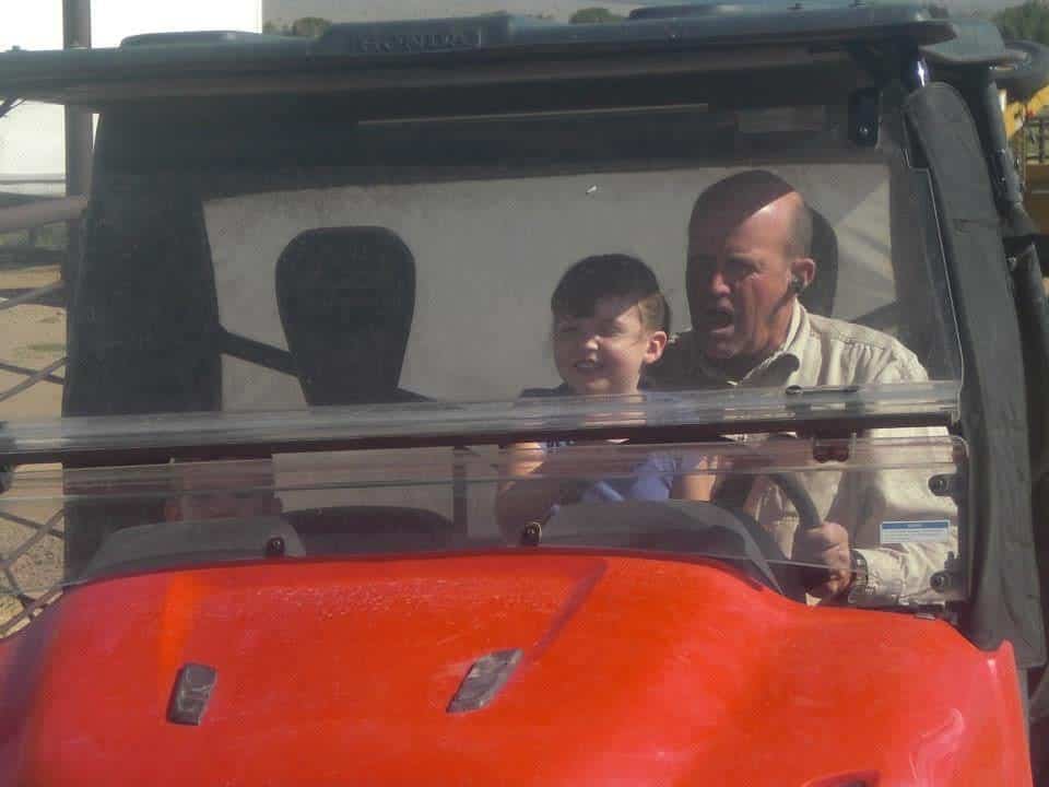 Izabella Sugg growing up on a farm. 