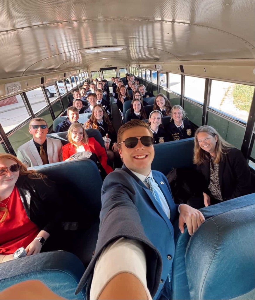 During HYPE Academy, members got the opportunity to tour agriculture businesses and facilities to help further their knowledge in this industry.