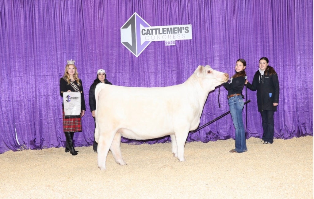 Brooklyn Frazier at Cattlemen’s Congress in Oklahoma City. Photo by Next Level Images.