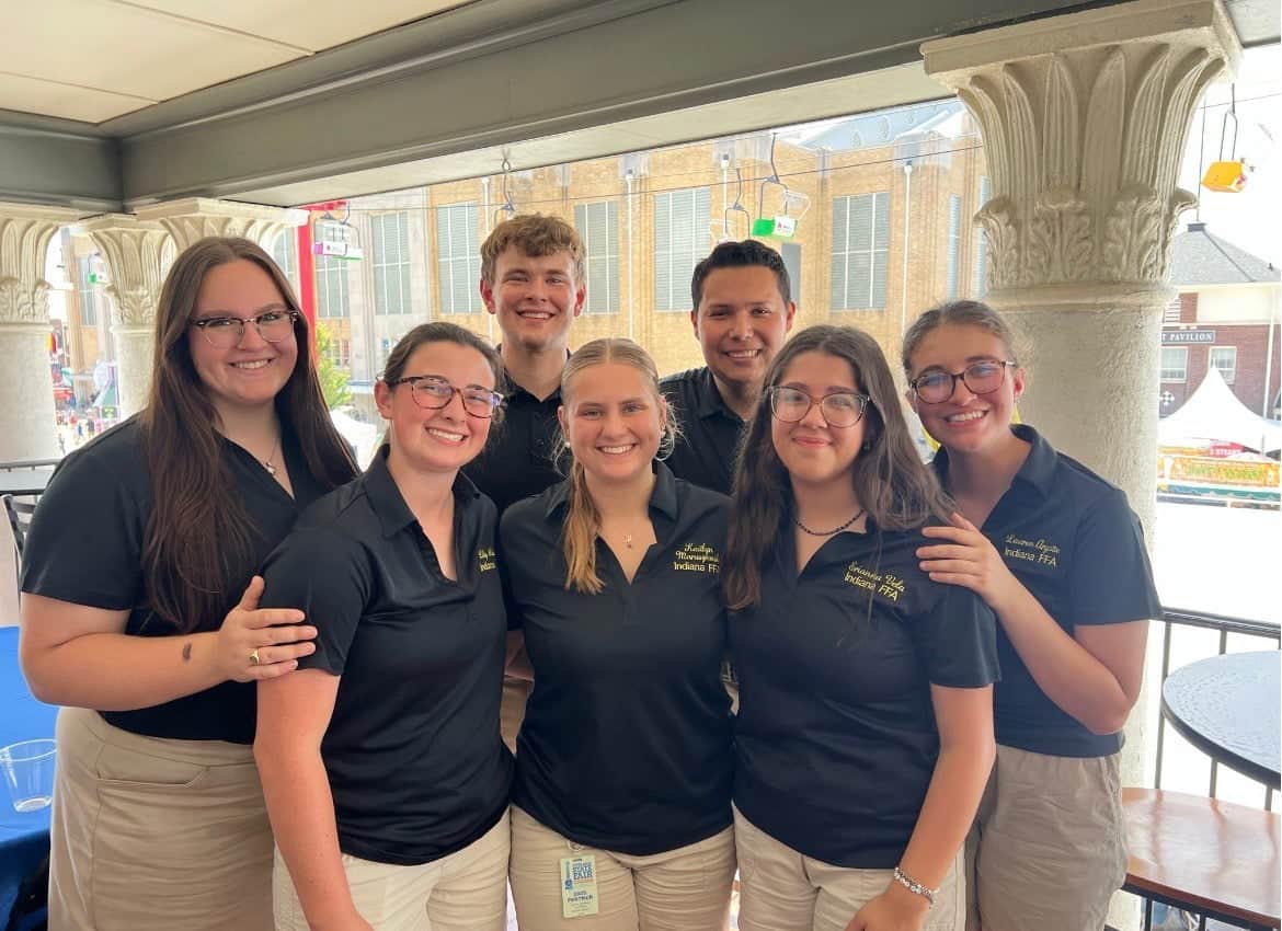 2025-2026 Indiana FFA State Officer Team