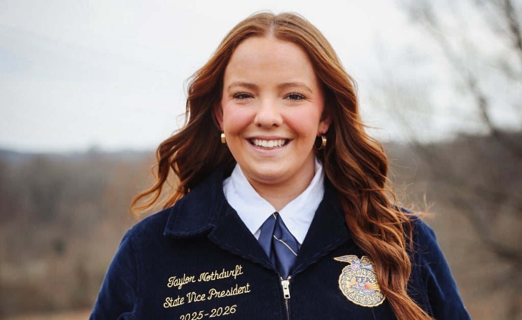2025-26 Missouri FFA State Officer Taylor Nothdurft.