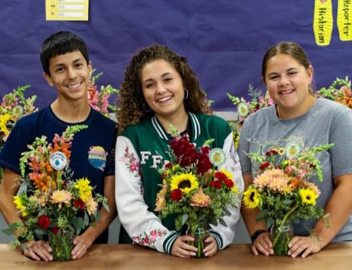 Floral Program Helps Chapter’s Confidence Blossom