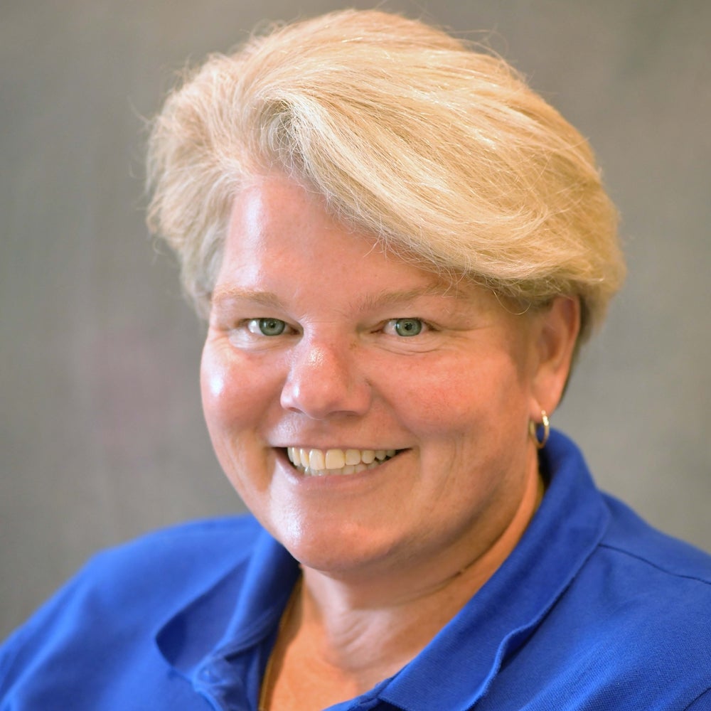 Georgie Cartanza, an extension agent at the University of Delaware and a poultry farmer.