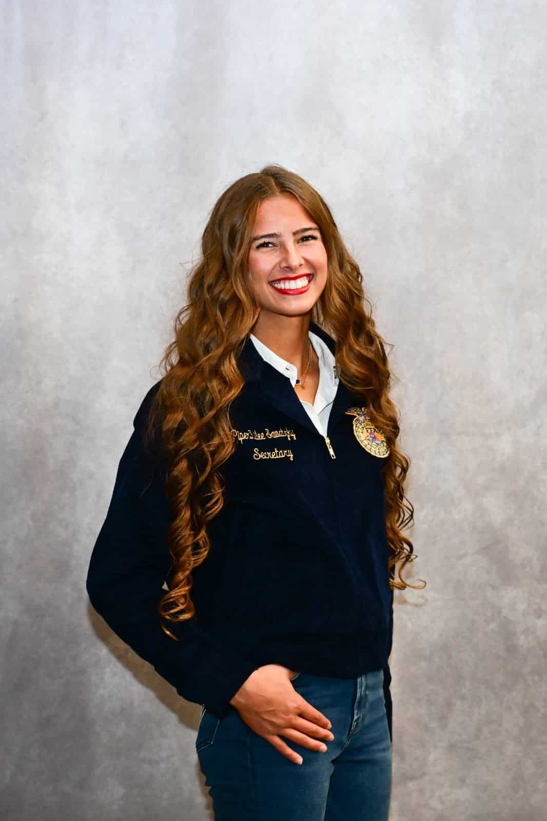 As an Arapaho-Butler FFA officer, PiperRilee Sawatzky remains actively involved in the organization while managing a nationwide business.