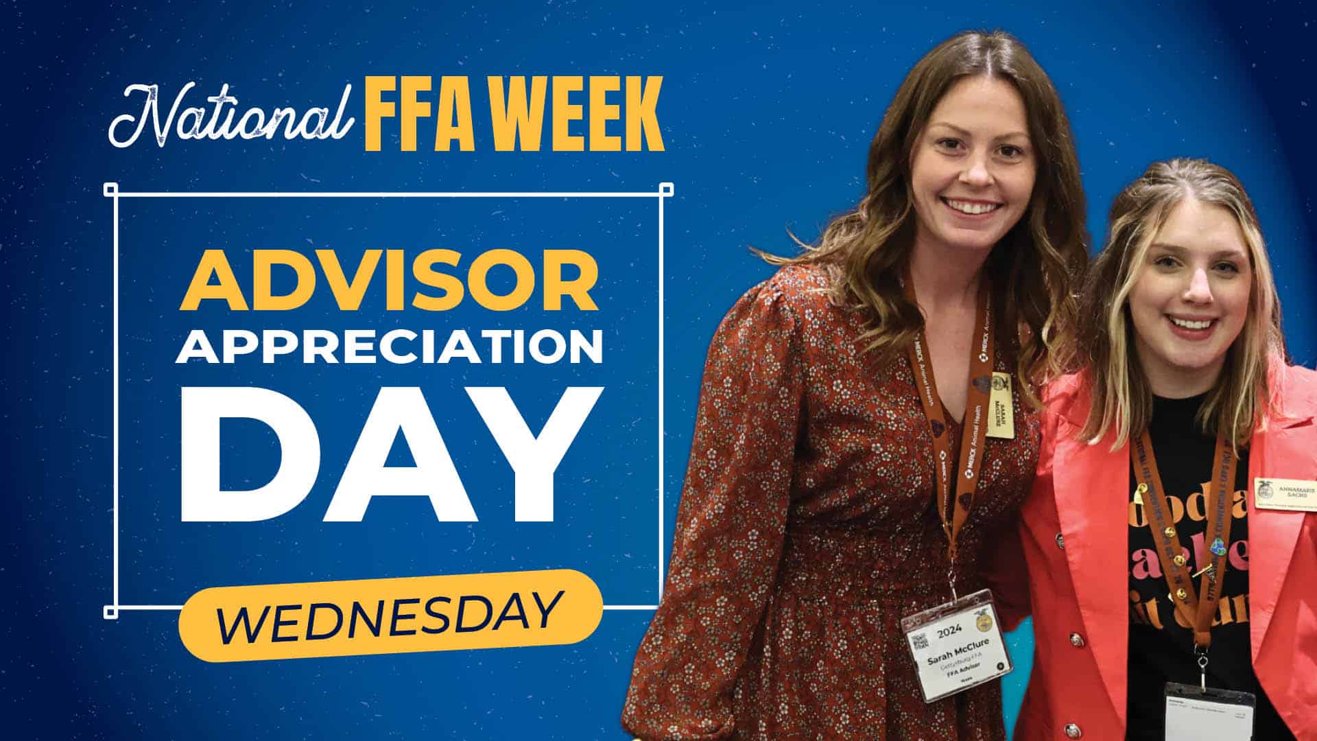 National FFA Week Advisor Appreciation Day