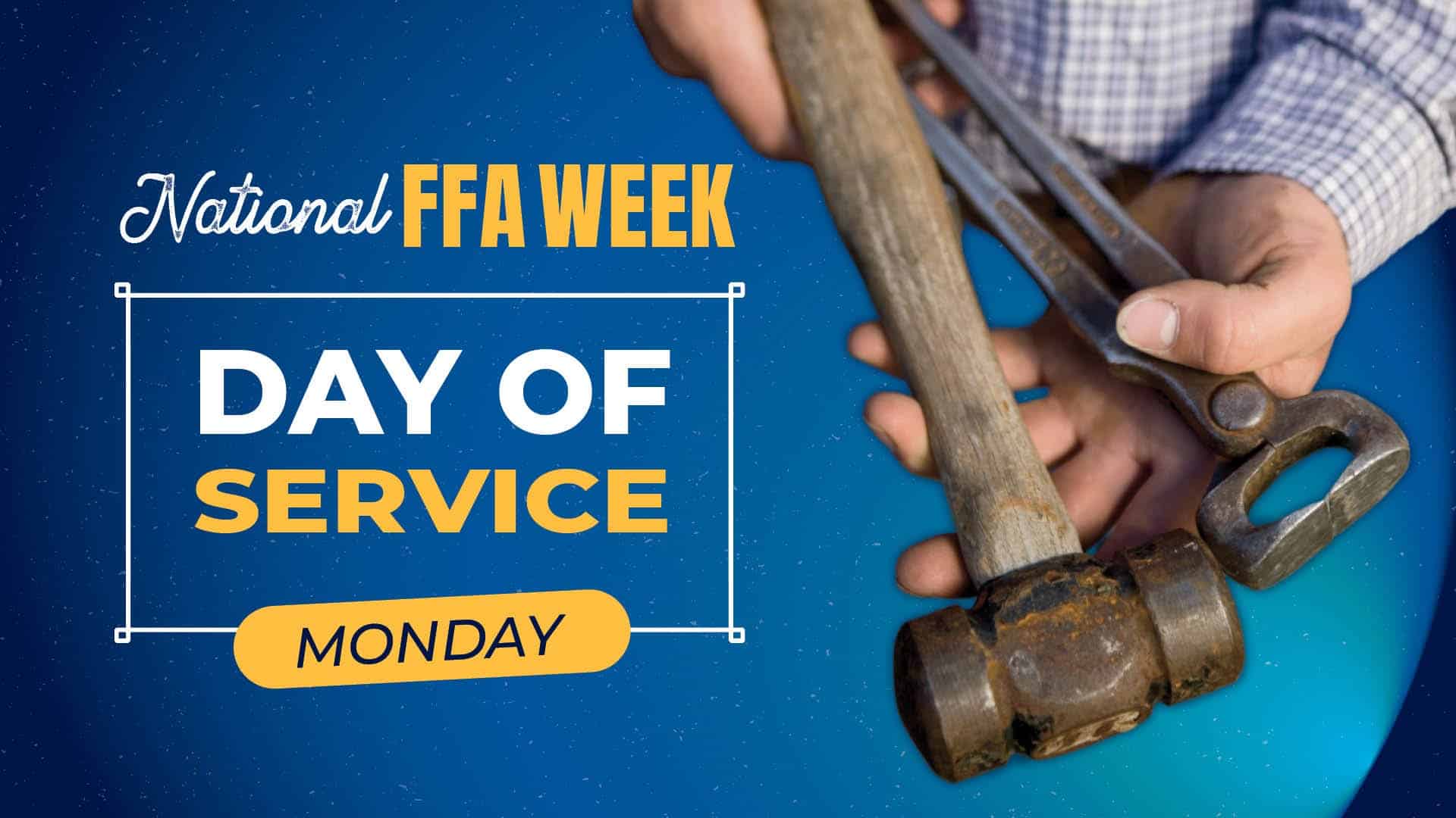 National FFA Week Day of Service