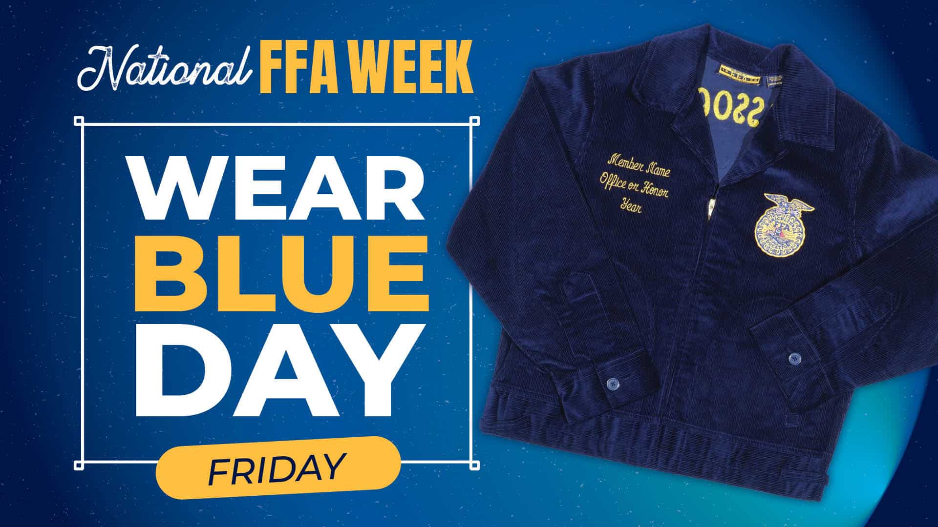 National FFA Week Wear Blue Day