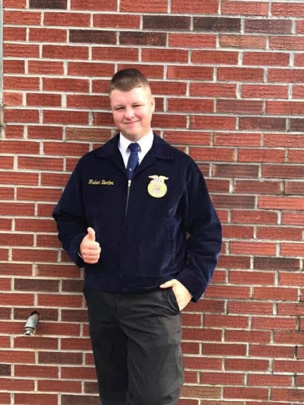 Whitley County FFA honors the legacy of their late classmate and FFA member, Fisher Barton, by encouraging everyone to “Live Like Fisher.” 
