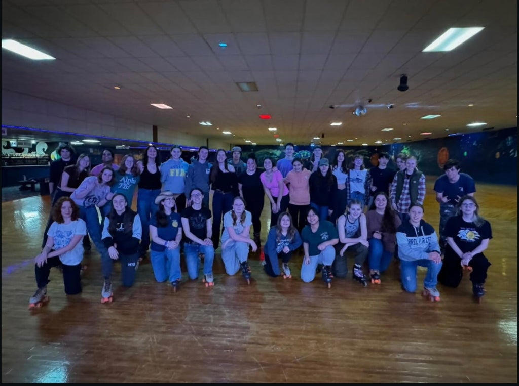 Essex FFA members getting ready for a fun-filled night!