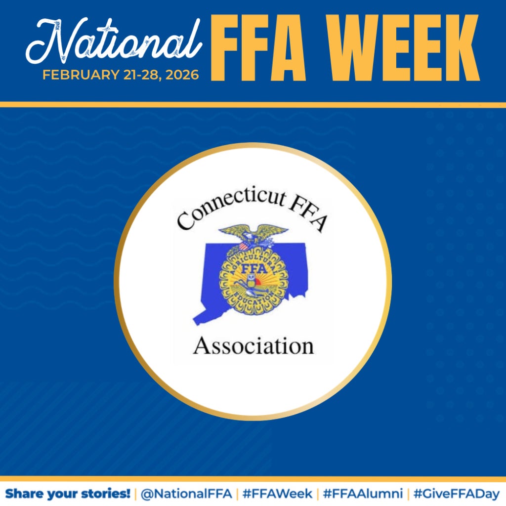 Connecticut FFA members have a variety of ways to make National FFA Week celebrations meaningful and memorable.