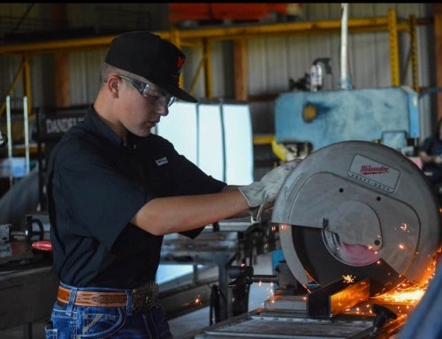 Doing to Learn: Kade Sweeney Forges His Future Through Welding