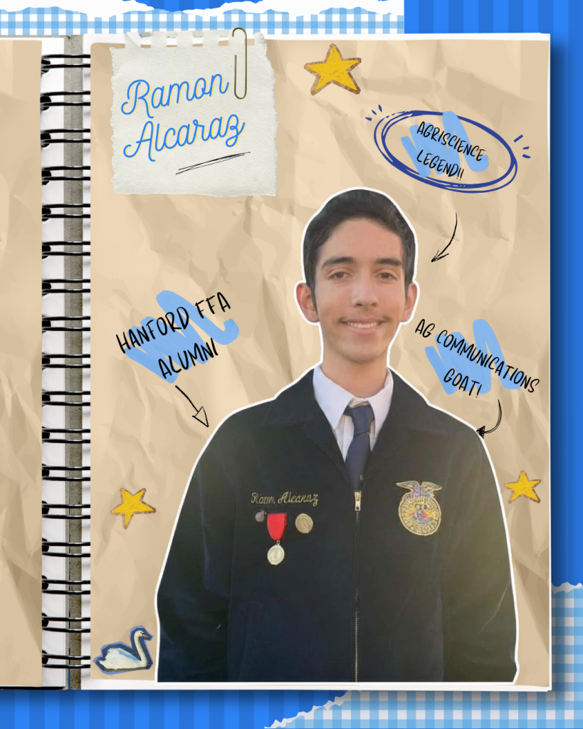 Hanford FFA Alumnus Ramon Alcaraz.