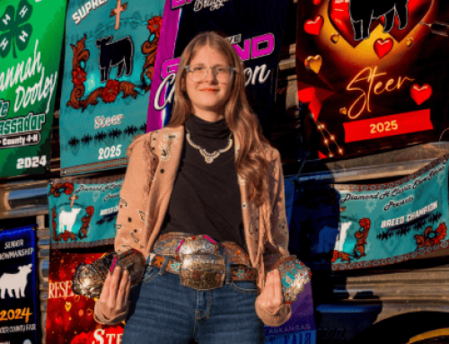 Mountain Home FFA Member Shines in and out of the Blue Jacket