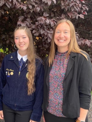 Moore’s biggest supporter, Danielle Reynolds, is with her every step of the way.