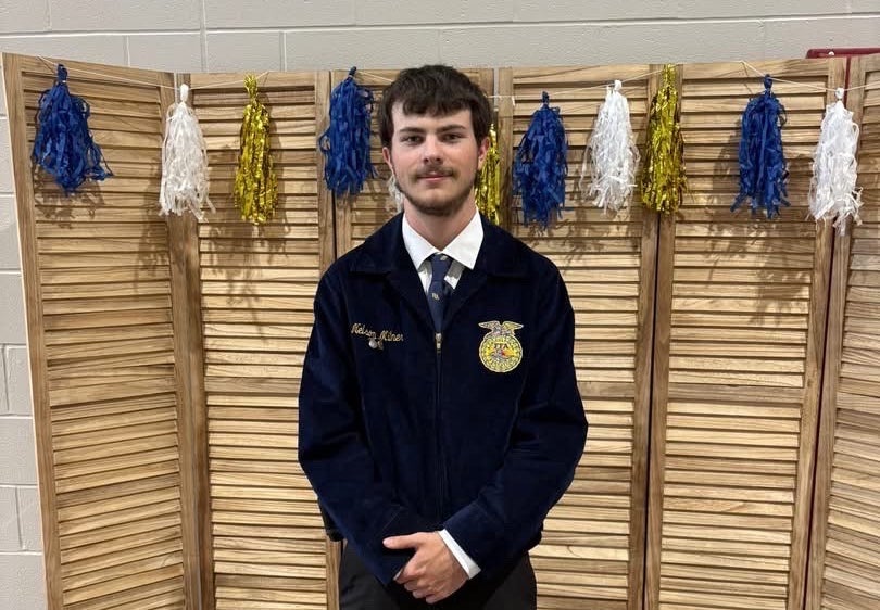 Milner at his chapter banquet.