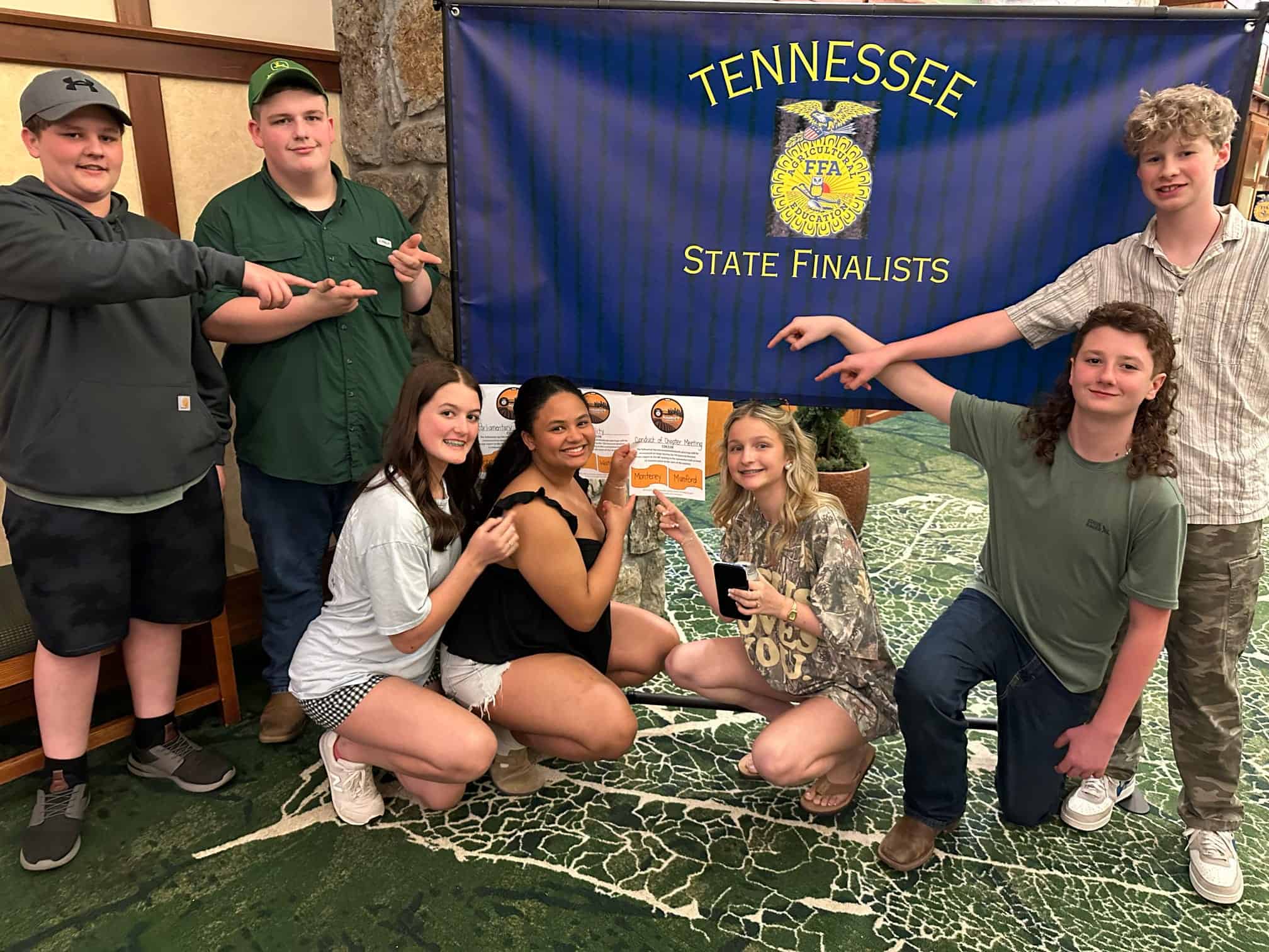 Through teamwork, Monterey FFA members found success.