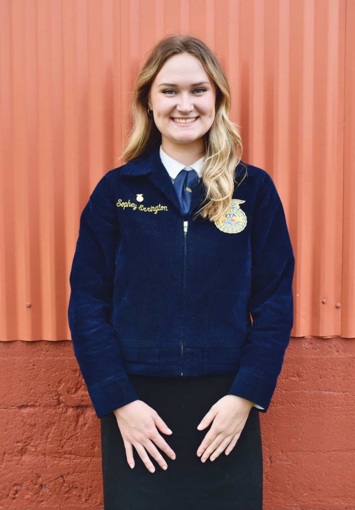 FFA member in Official Dress.