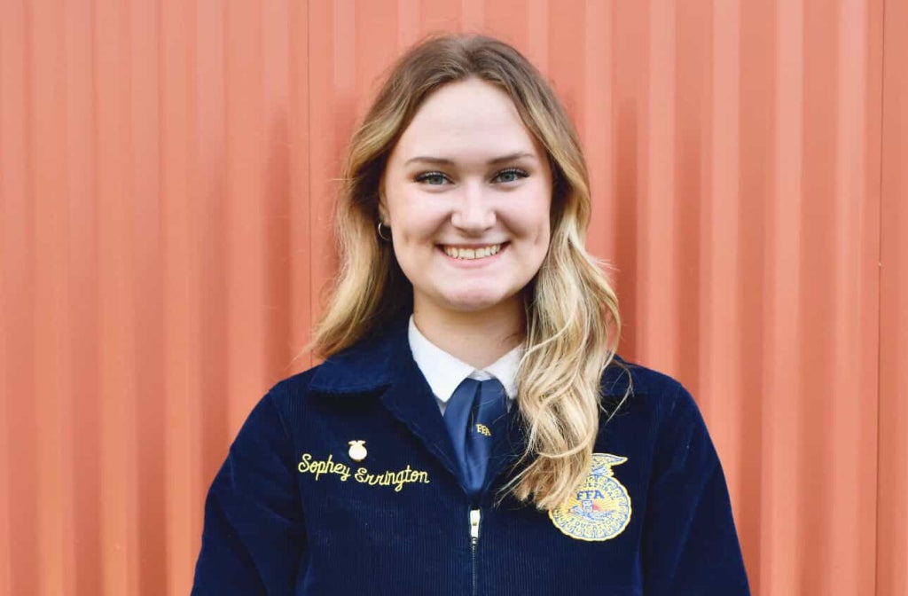 FFA member in Official Dress.