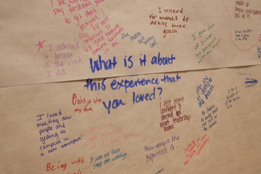 Texas FFA members share what they loved about attending Excellence Conference. 