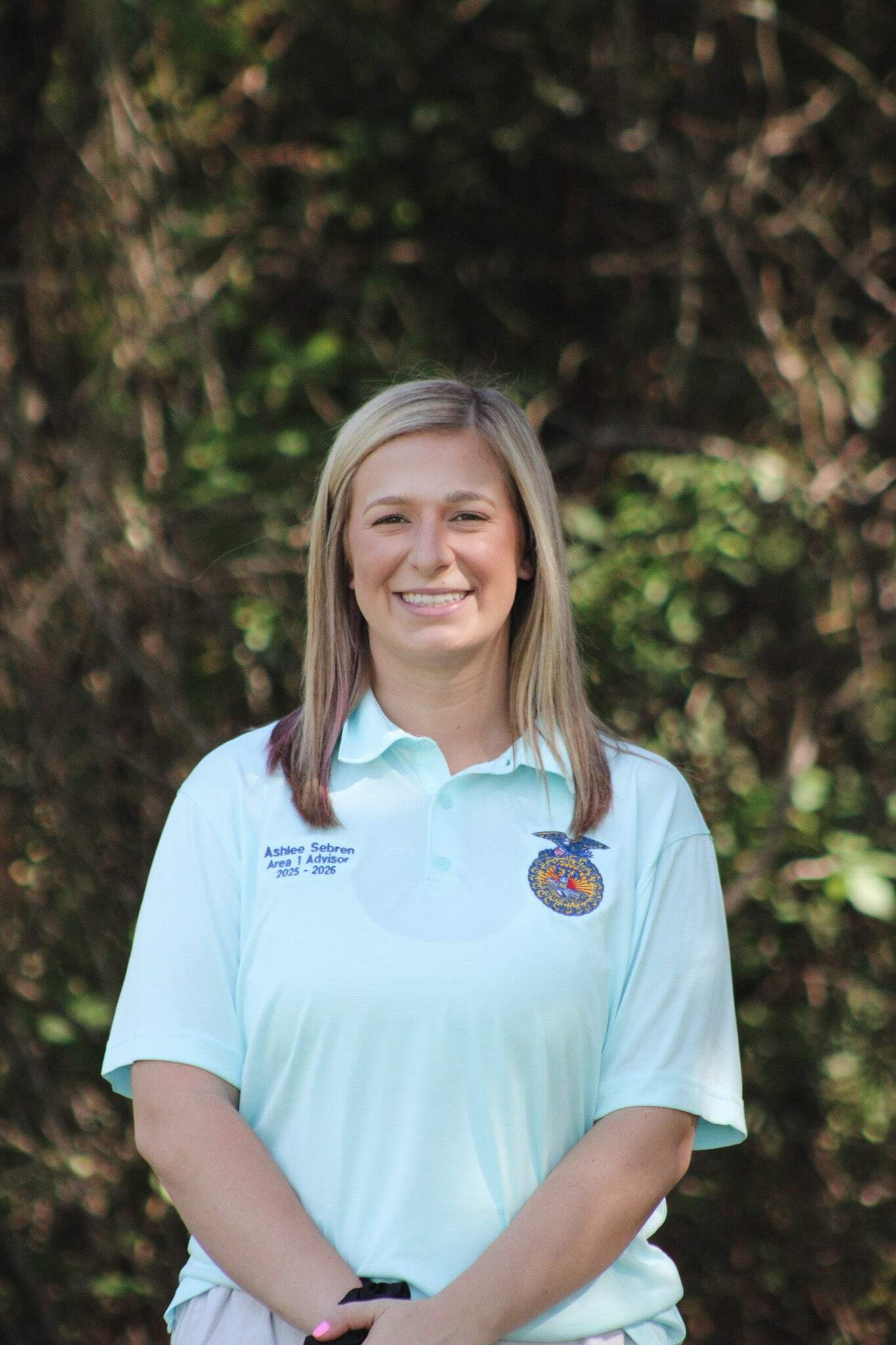 Delhi Charter FFA Advisor Ashlee Sebren.