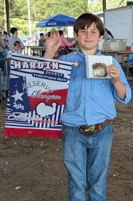 Rose winning poultry.