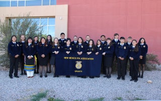 The Grants FFA chapter members.