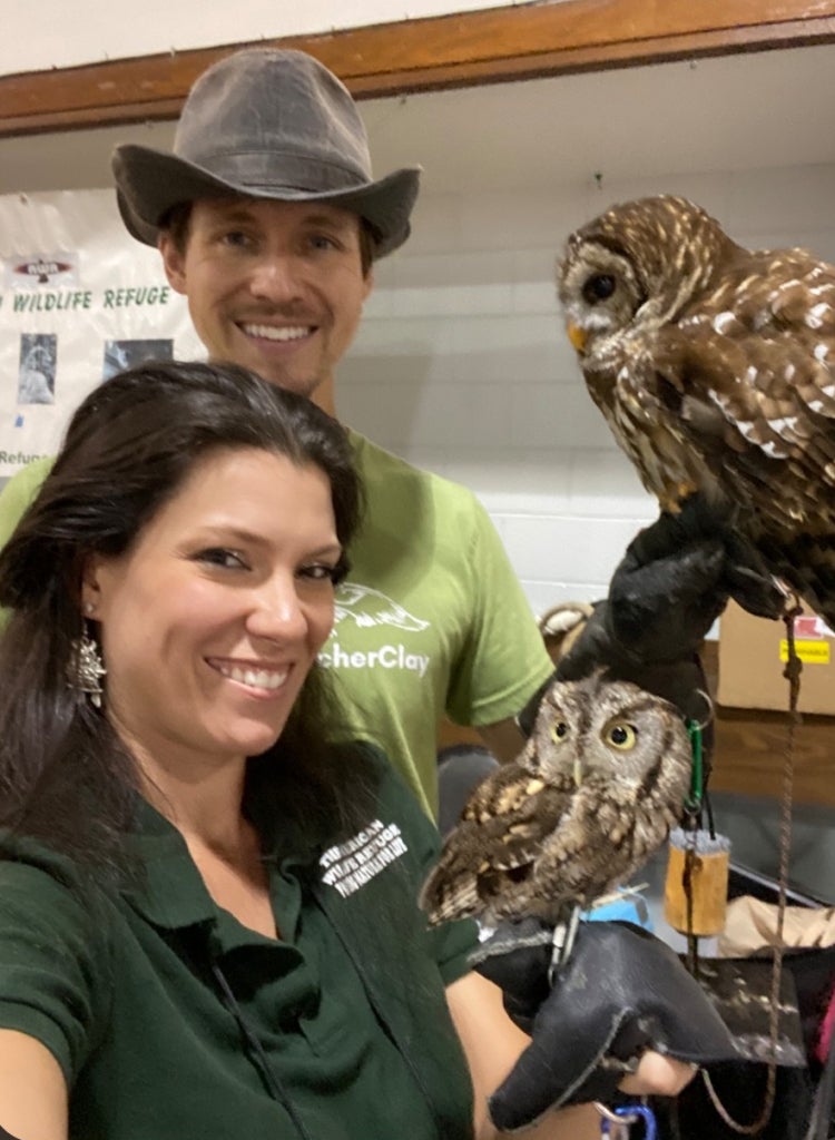 Schumacher Sanctuary takes in surrendered exotic pets and birds of prey.