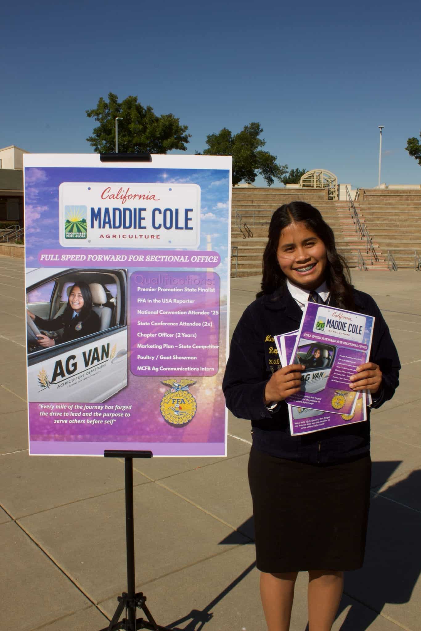 Section President Maddie Cole.
