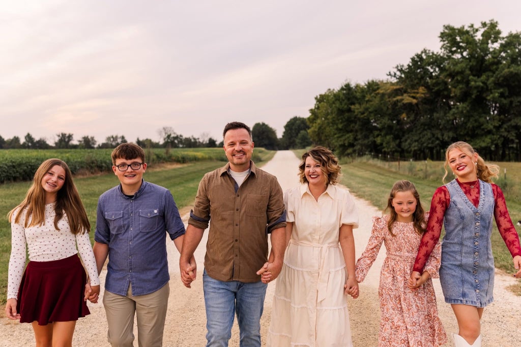 Bella Grace Baker and family.