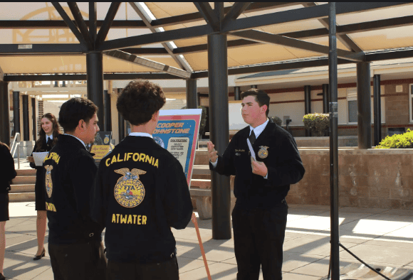 Section Treasurer Cooper Johnstone.