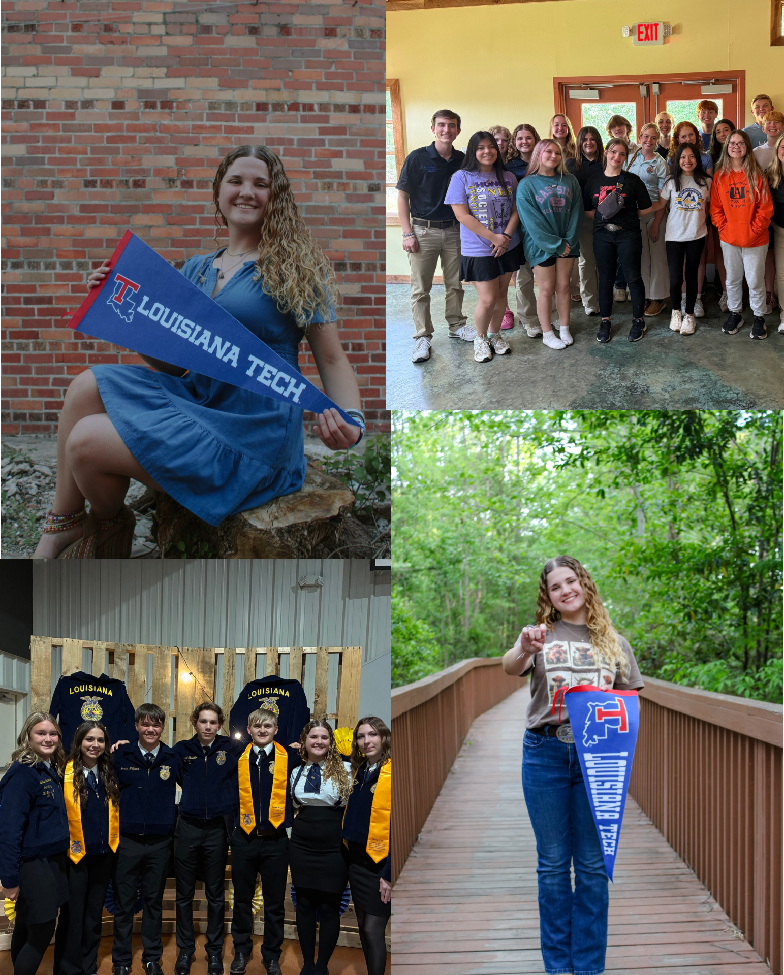 Frink plans to attend Louisiana Tech University.