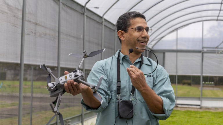 FFA Student Demonstrates Agricultural Drone Technology