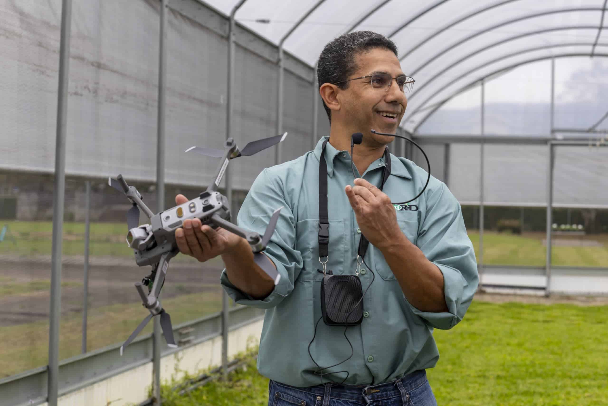 FFA Student Demonstrates Agricultural Drone Technology