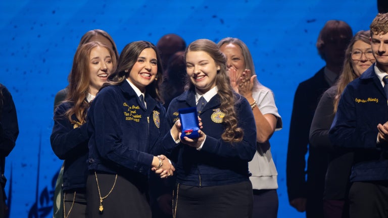 FFA Students Celebrate Award Recognition