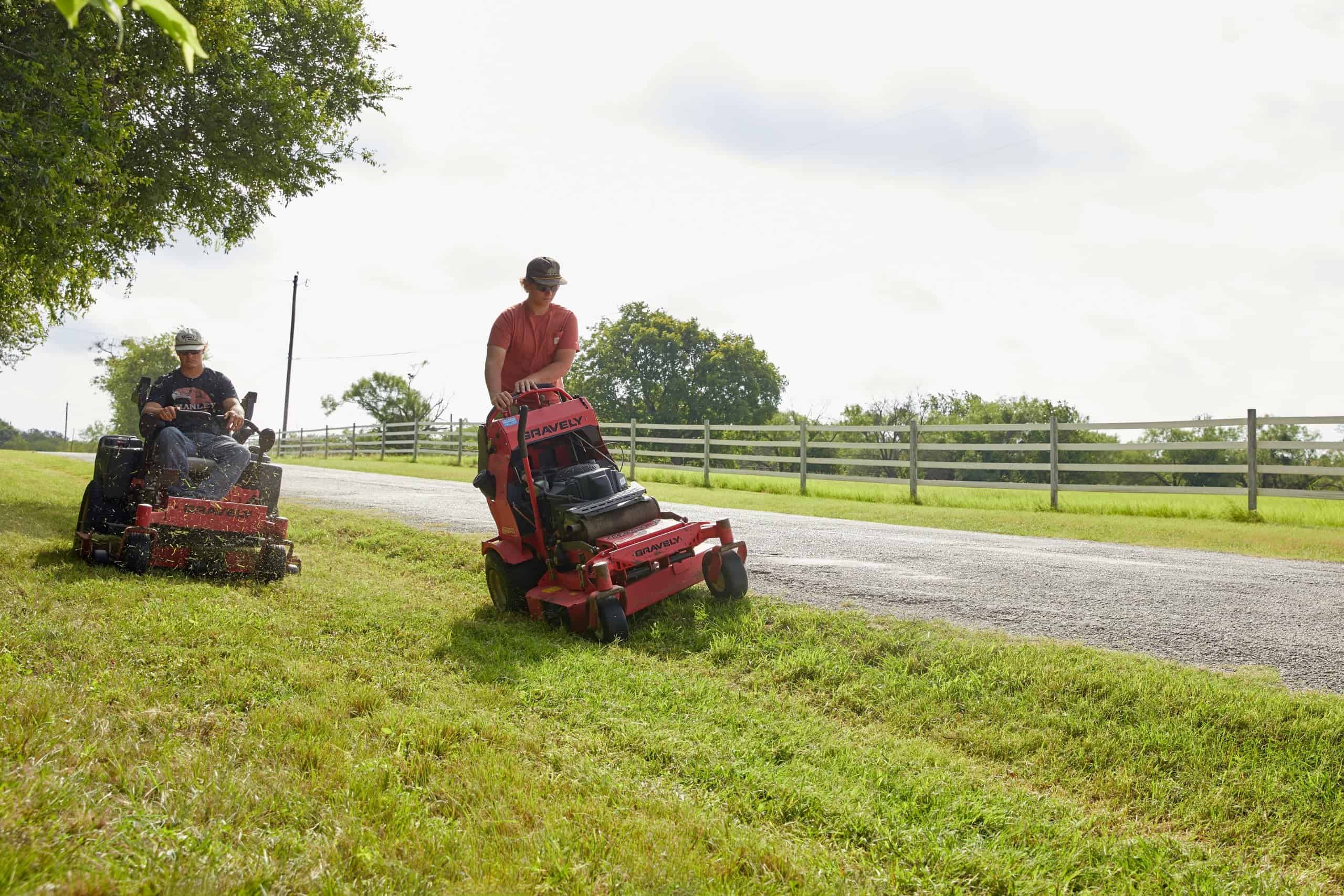 FFA Members Operating Zero-Turn Mowers