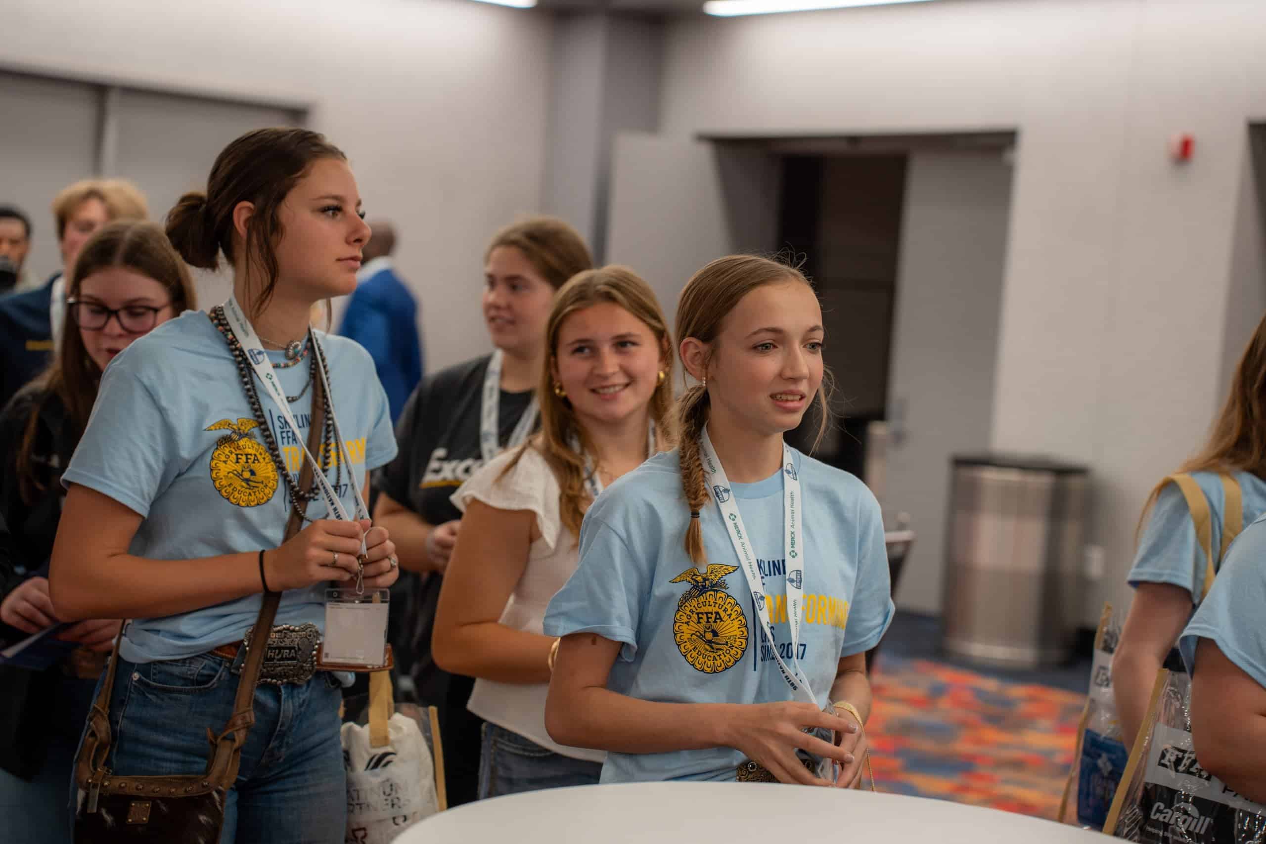 FFA Students at Chapter Connect Event