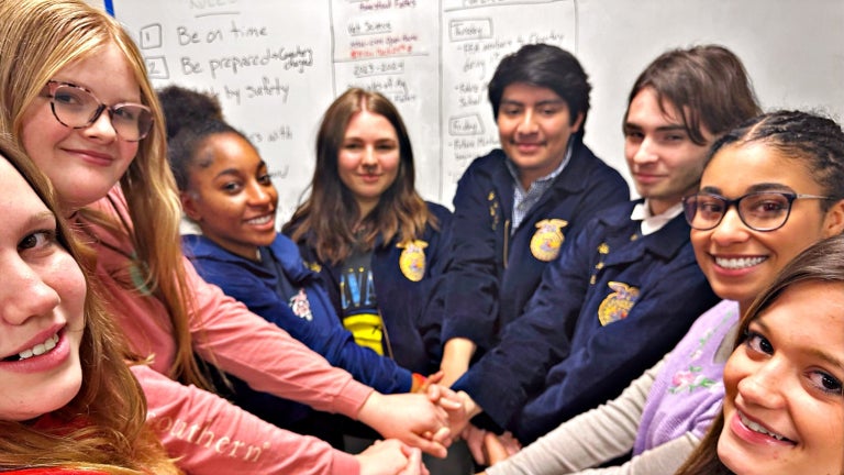 FFA Members Team Building Activity